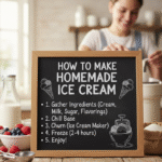 How to Make Homemade Ice Cream