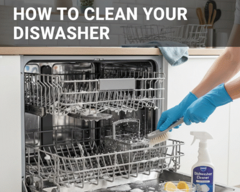 How to Clean Dishwasher
