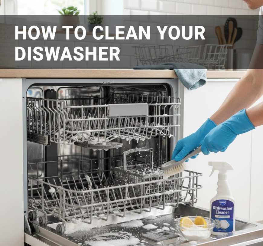 How to Clean Dishwasher