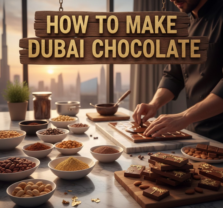 How to Make Dubai Chocolate