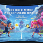 how to beat momoko in super pickleball adventure​