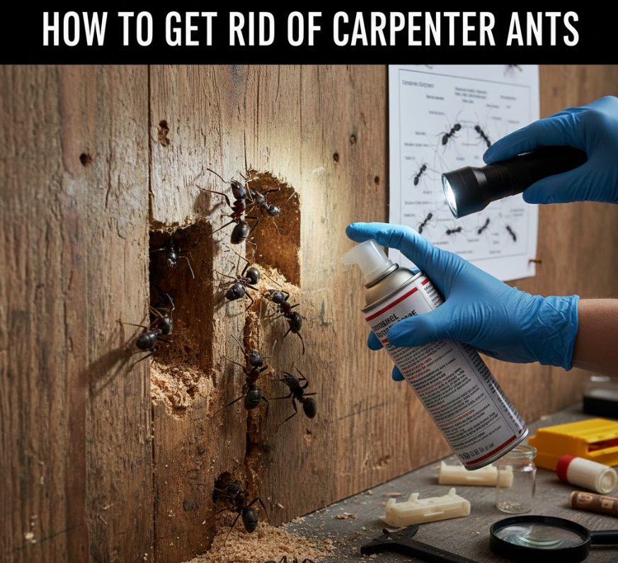 How to Get Rid of Carpenter Ants